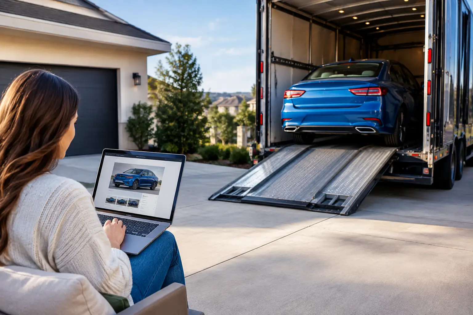 Shipping a Car After an Online Purchase
